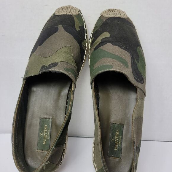 Valentino Garavani Mens Camo Espadrilles Size 8 main image 9